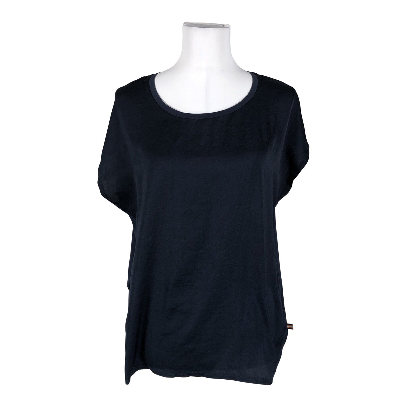 Unisex Holly & Whyte by Lindex - Lühikeste käistega pluus, suurus 40 - Sinine (1)