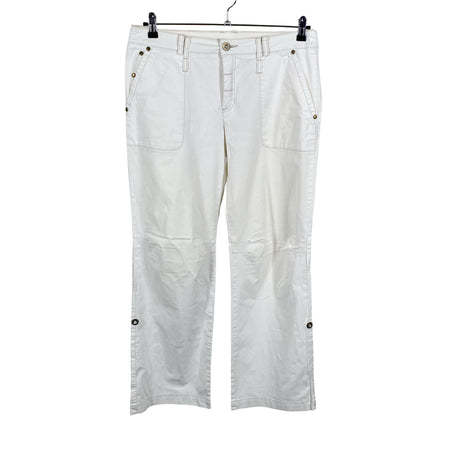 Unisex Ril's - Mittevenivad püksid, suurus 40 - Valge ()