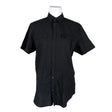 Unisex Calvin Klein - Lühikeste käistega pluus, suurus 38 - Must ()