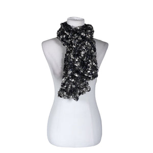 Unisex Handmade - Õhuke sall, suurus Maxi - Sinine (1)