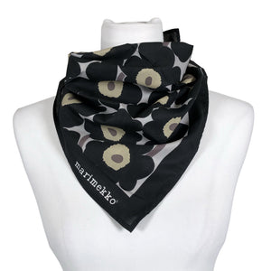 Unisex Marimekko - Õhuke sall, suurus Midi - Must (1)