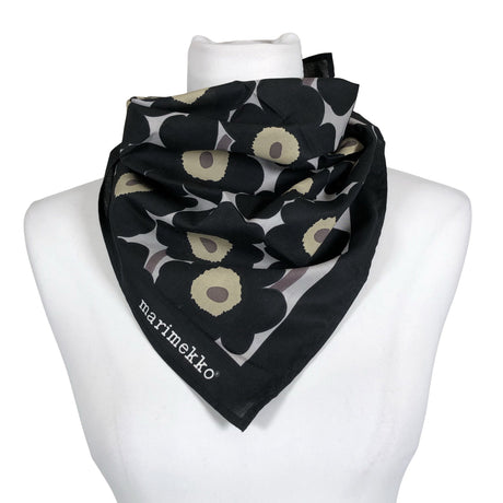 Unisex Marimekko - Õhuke sall, suurus Midi - Must ()