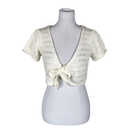 Unisex Bandolera - Kootud boolero, suurus 40 - Valge ()