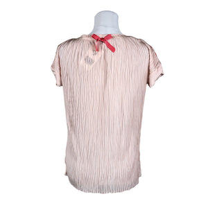 Unisex Marella - Lühikeste käistega pluus, suurus 38 - Heleroosa (2)