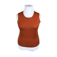 Unisex Global - Kootud vest, suurus 40 - Oranž ()