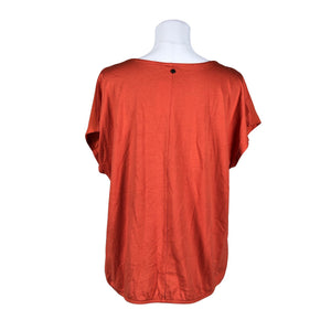 Unisex Gerry Weber - Lühikeste käistega pluus, suurus 42 - Oranž (2)