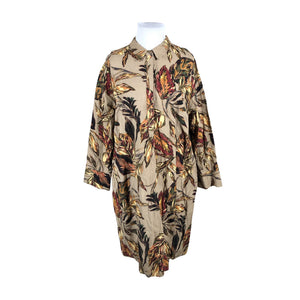 Unisex Ulla Popken - Mitteveniv kleit, suurus 50 - Pruun (1)