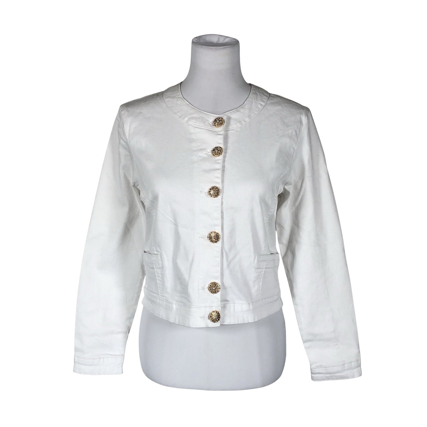 Unisex Claire Paris - Teksatagi, suurus 36 - Valge (1)