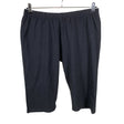 Unisex Ulla Popken - Trikotaažist lühikesed püksid, suurus 50 - Must ()