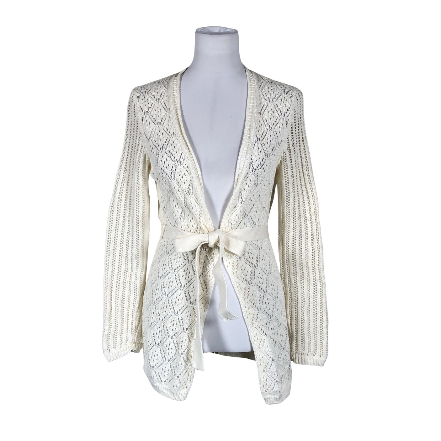 Unisex Lanidor - Kardigan, suurus 36 - Looduslik valge (1)