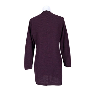 Unisex Alpa - Kardigan, suurus 38 - Veinipunane (3)