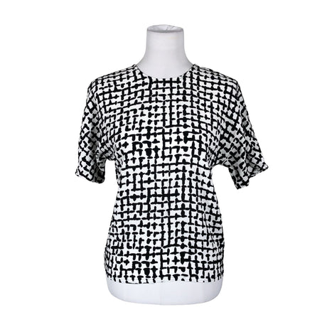 Unisex Marimekko - Lühikeste käistega pluus, suurus 36 - Valge ()