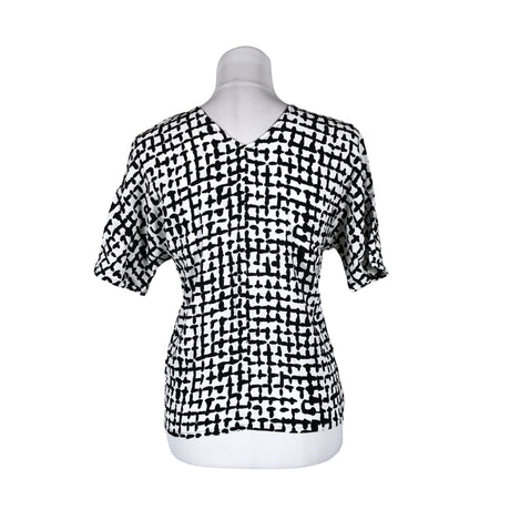Unisex Marimekko - Lühikeste käistega pluus, suurus 36 - Valge (2)