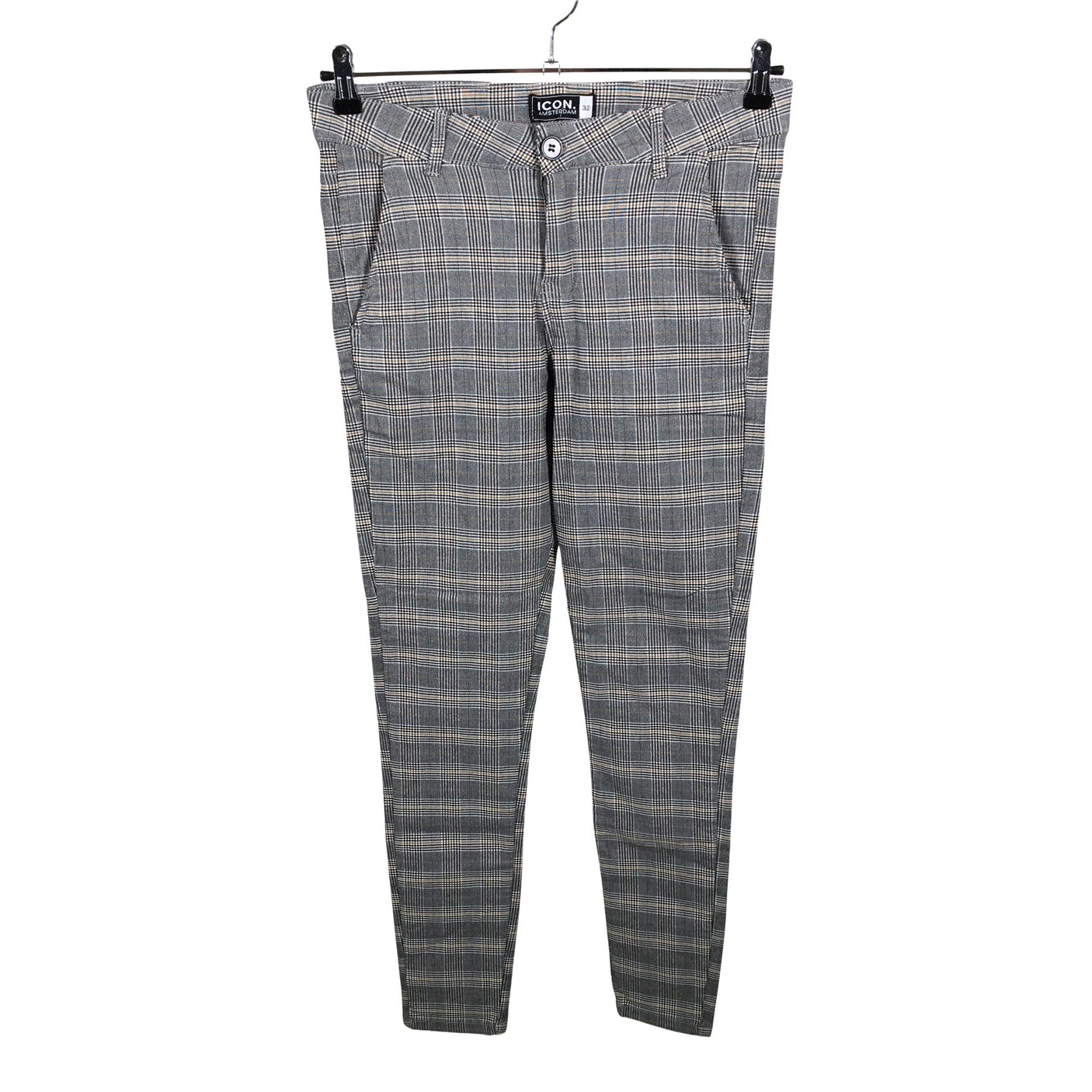 Unisex ICON Amsterdam - Chino-püksid, suurus W32 - Hall (1)