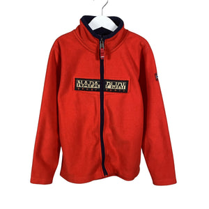 Unisex Napapijri - Fliisjakk, suurus 134 - 140 - Punane (1)