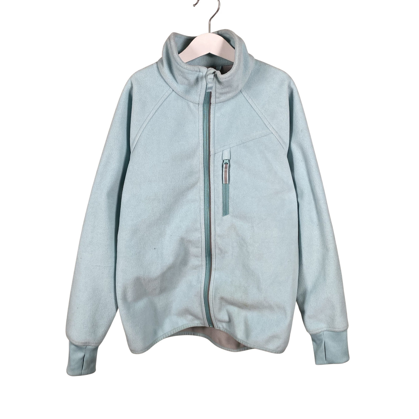 Unisex Polarn O. Pyret - Tuuletõkkejope, suurus 146 - 152 - Türkiis (1)