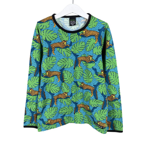 Unisex Villervalla - Trikotaažist pluus, suurus 140 - 146 - Roheline ()