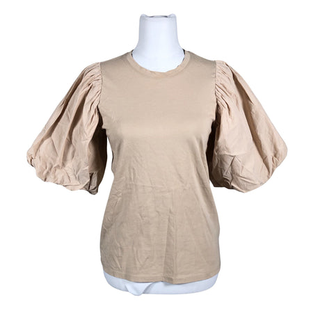 Unisex InWear - Lühikeste käistega pluus, suurus 36 - Beige ()