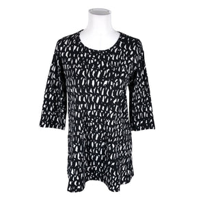 Unisex Nanso - Trikotaažist tuunika, suurus 40 - Must (1)