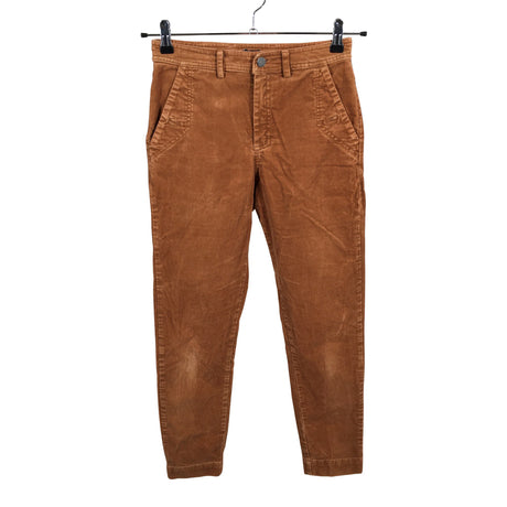 Unisex R-collection - Sametpüksid, suurus 34 - Pruun ()