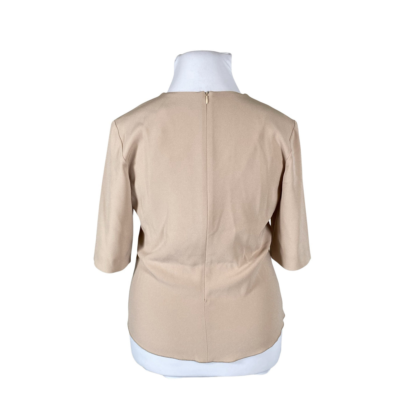 Unisex Andiata - Lühikeste käistega pluus, suurus 42 - Beige (2)