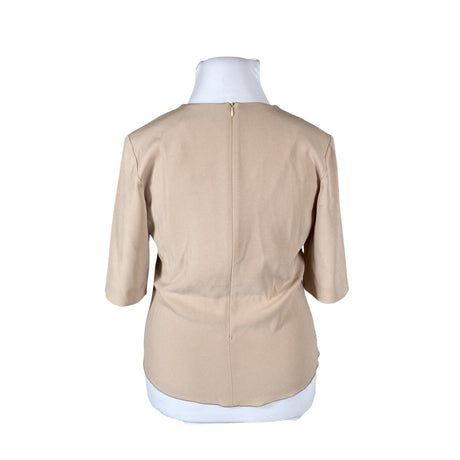 Unisex Andiata - Lühikeste käistega pluus, suurus 42 - Beige (2)