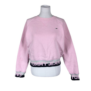 Unisex Tommy Jeans (Tommy Hilfiger) - Dressikangast pluus, suurus 36 - Heleroosa (1)