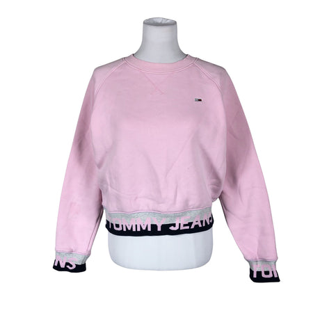 Unisex Tommy Jeans (Tommy Hilfiger) - Dressikangast pluus, suurus 36 - Heleroosa ()