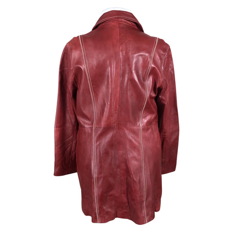 Unisex Goldstein - Nahktagi, suurus 42 - Punane (2)