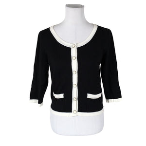 Unisex Authentic - Kardigan, suurus 40 - Must (1)