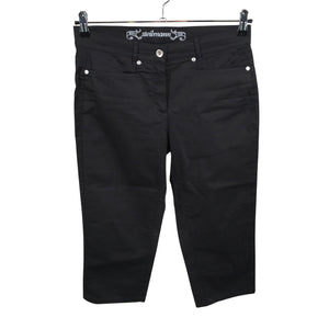 Unisex Steilmann - Mittevenivad poolpikad püksid, suurus 38 - Must (1)