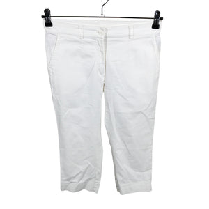 Unisex Marimekko - Dressikangast poolpikad püksid, suurus 36 - Valge (1)
