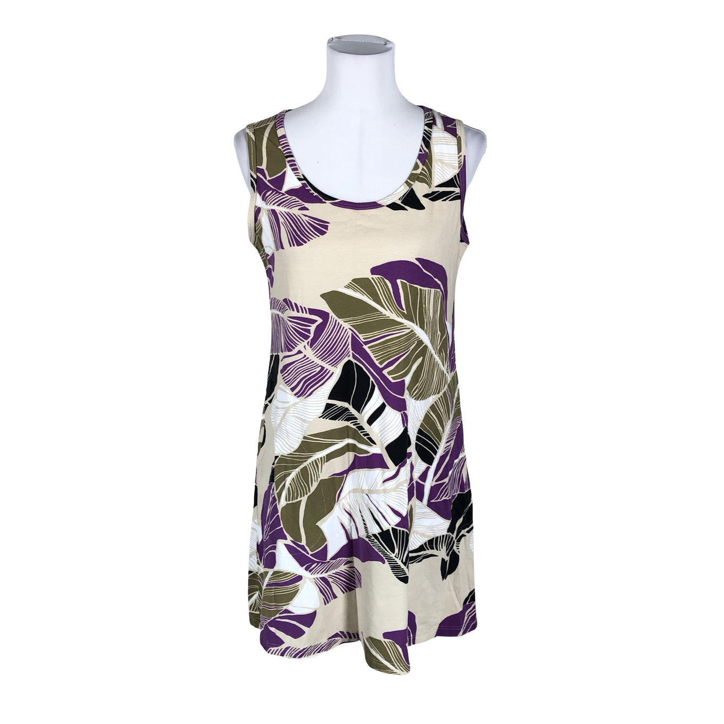 Unisex Nanso - Trikotaažist kleit, suurus 40 - Beige (1)