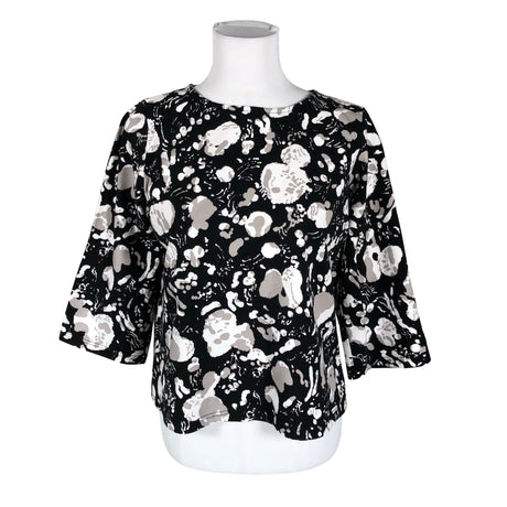 Unisex Nanso - Trikotaažist pluus, suurus 40 - Must ()