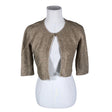 Unisex Marella - Kootud boolero, suurus 40 - Pruun ()