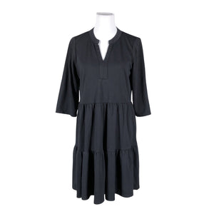 Unisex Part two - Trikotaažist kleit, suurus 38 - Must (1)