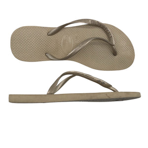 Unisex Havaianas - Plätud, suurus 37 - Kuld (1)