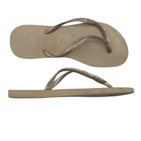 Unisex Havaianas - Plätud, suurus 37 - Kuld ()
