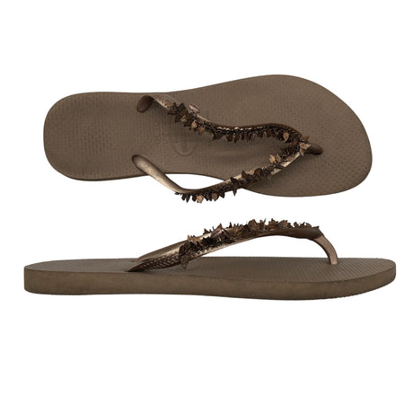 Unisex Havaianas - Plätud, suurus 37 - Pruun ()