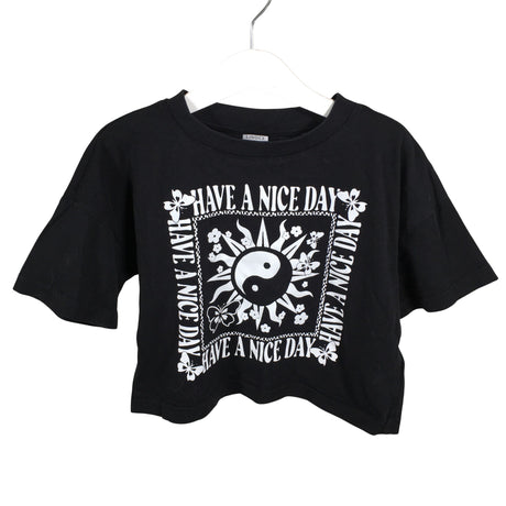 Unisex Lindex - T-särk, suurus 122 - 128 - Must ()