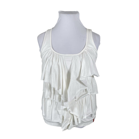 Unisex Esprit - Trikotaažist topp, suurus 42 - Valge ()