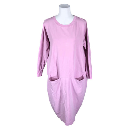 Unisex Papu - Trikotaažist kleit, suurus 40 - Heleroosa ()