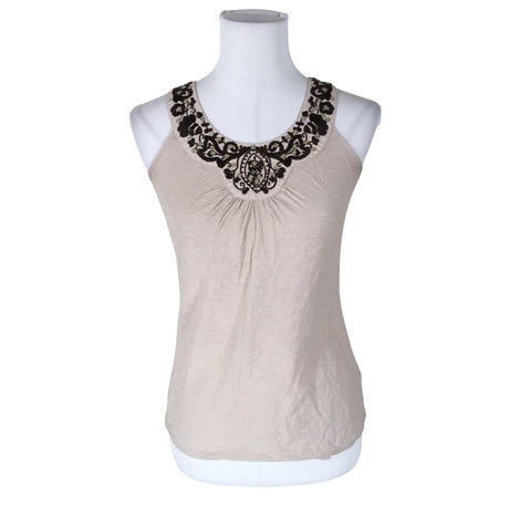 Unisex RJR John Rocha - Trikotaažist topp, suurus 36 - Beige ()