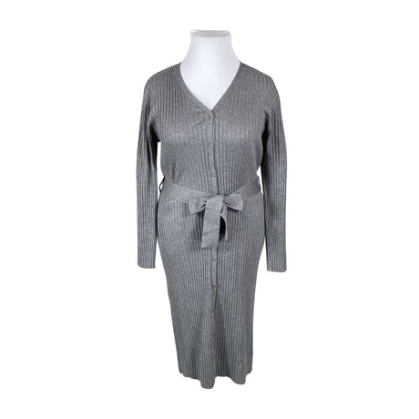 Unisex Voglia - Kootud kleit, suurus 42 - Hall ()