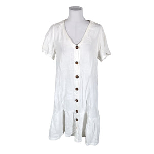 Unisex Kaiko - Mitteveniv kleit, suurus 38 - Valge (1)