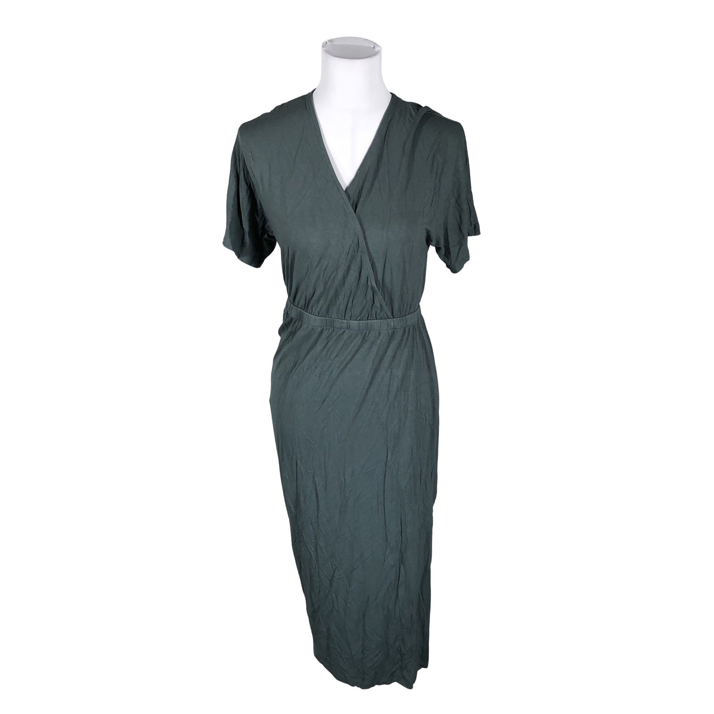 Unisex Anna Field - Trikotaažist kleit, suurus 38 - Roheline (1)