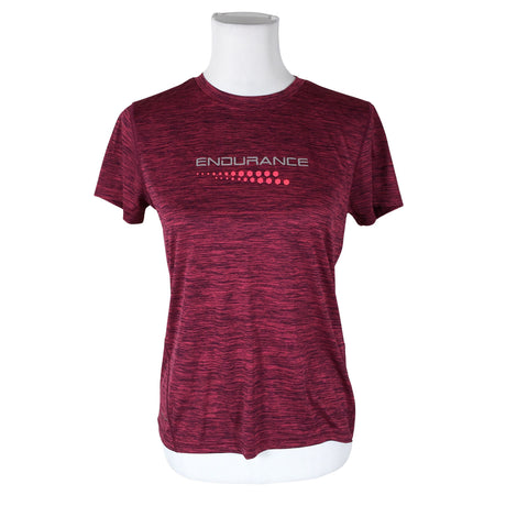 Unisex Endura - Spordisärk, lühikesed käised, suurus 38 - Veinipunane ()