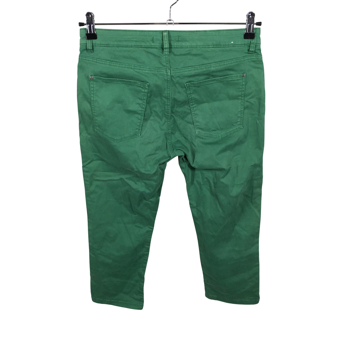 Unisex Esprit - Teksast poolpikad püksid, suurus 38 - Roheline (2)