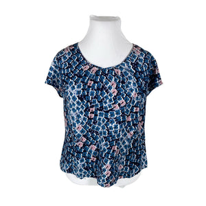 Unisex Boden - Lühikeste käistega pluus, suurus 42 - Sinine (1)
