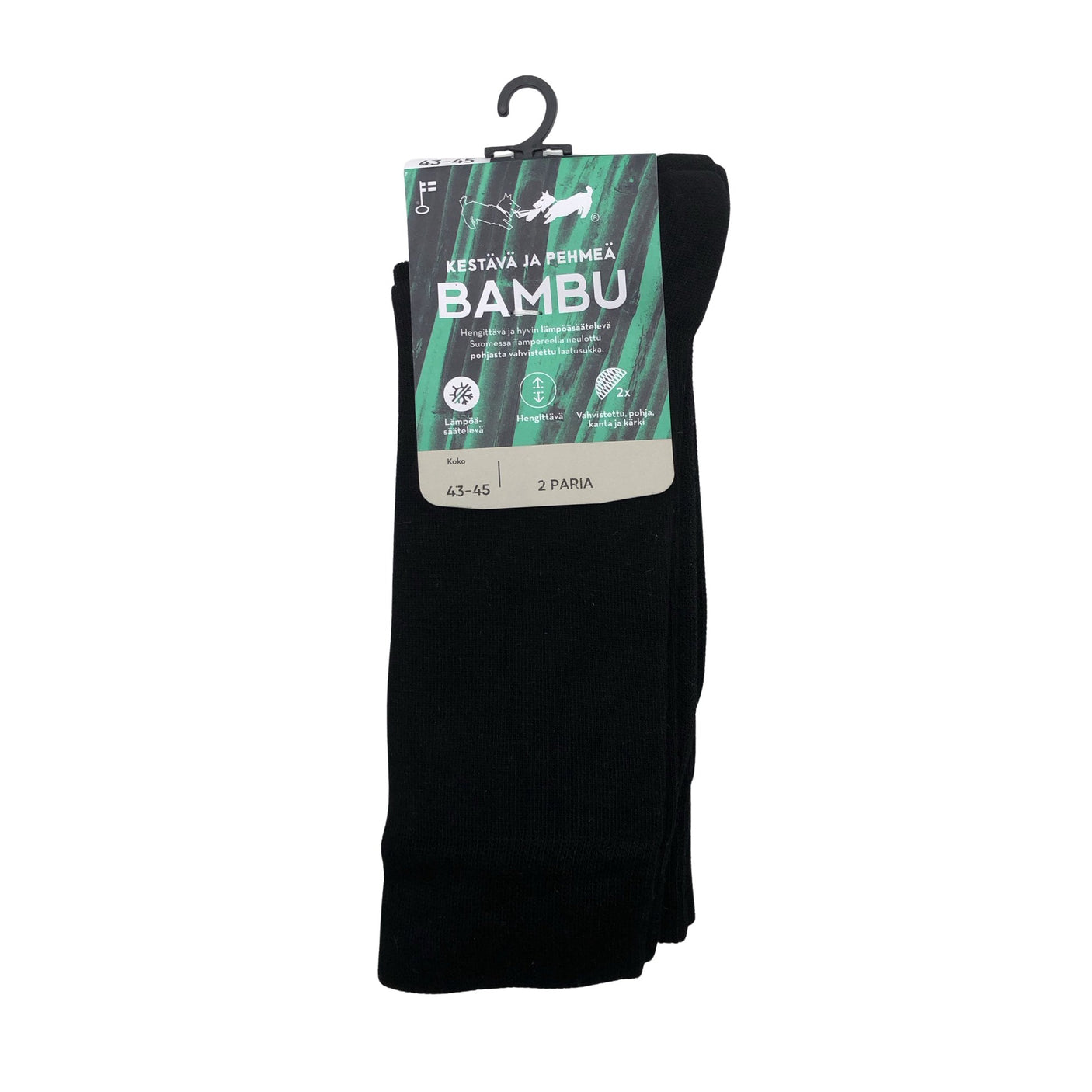 Unisex Sidoste - Sokid, suurus XS - Must (1)